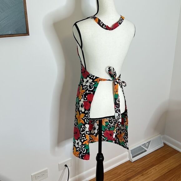 Vintage Hawaiian print apron - Picture 5 of 5